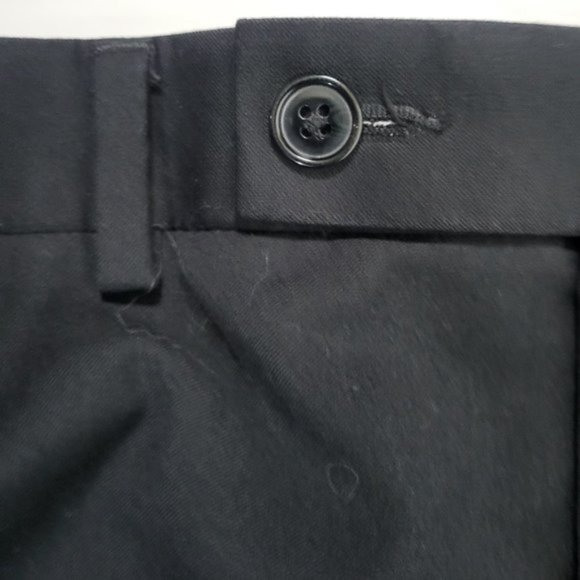 Calvin Klein Dress Pants Men's 34x32 Black Straight Fit - Picture 6 of 16